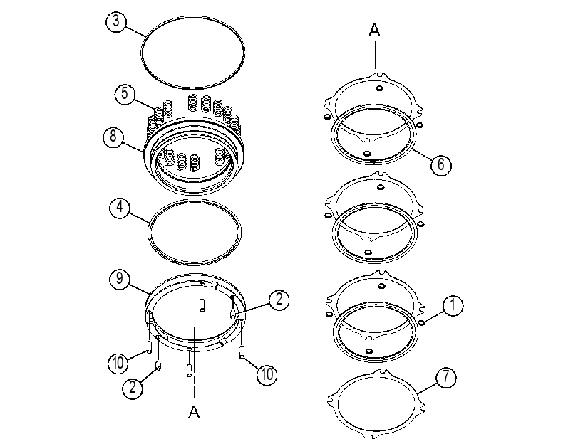 BRAKE GP-SWING 4364556 CAT