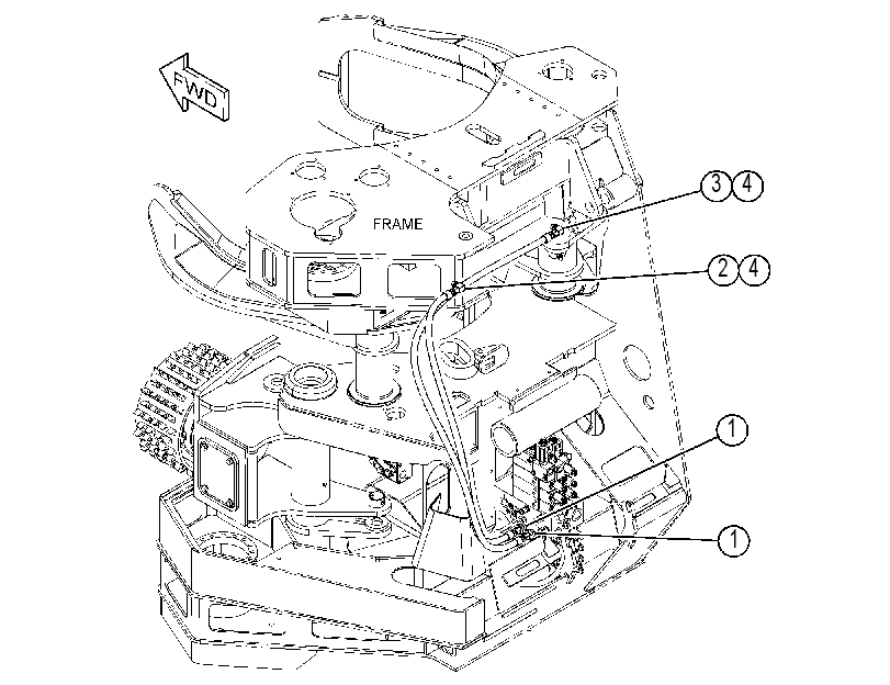 LINES GP-WORK TOOL 4589190 CAT