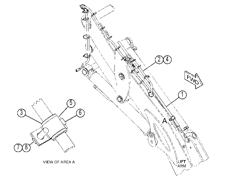 WIRING GP-KICKOUT & POSITIONER 3876702 CAT