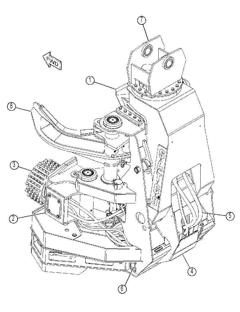 HEAD AR-HARVESTER 4608600 CAT