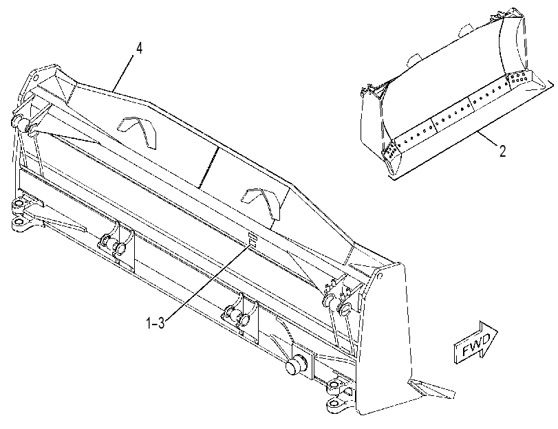 BLADE & EDGE GP-SEMI-UNIVERSAL 4621549 CAT