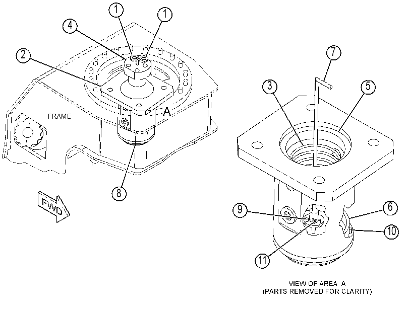 HOUSING GP-BEARING 4608660 CAT