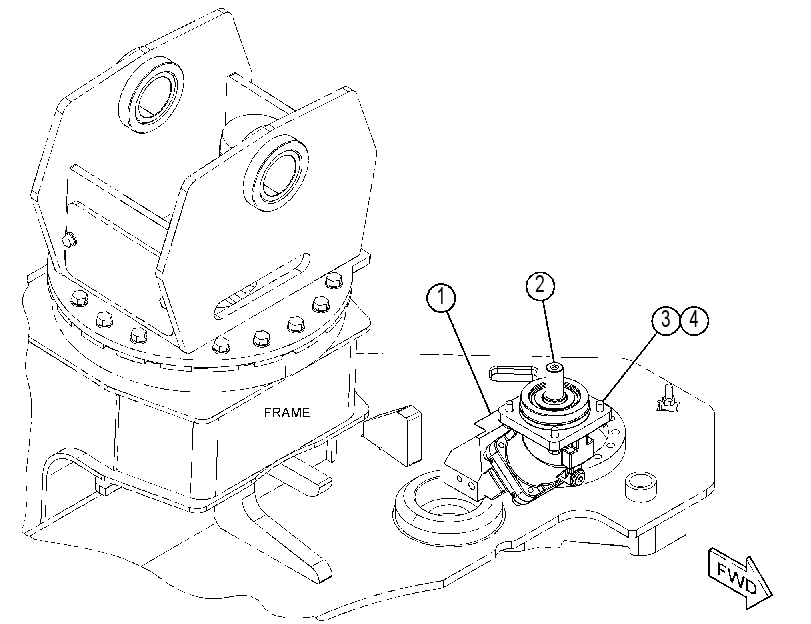MOTOR GP-HYDRAULIC 4608651 CAT