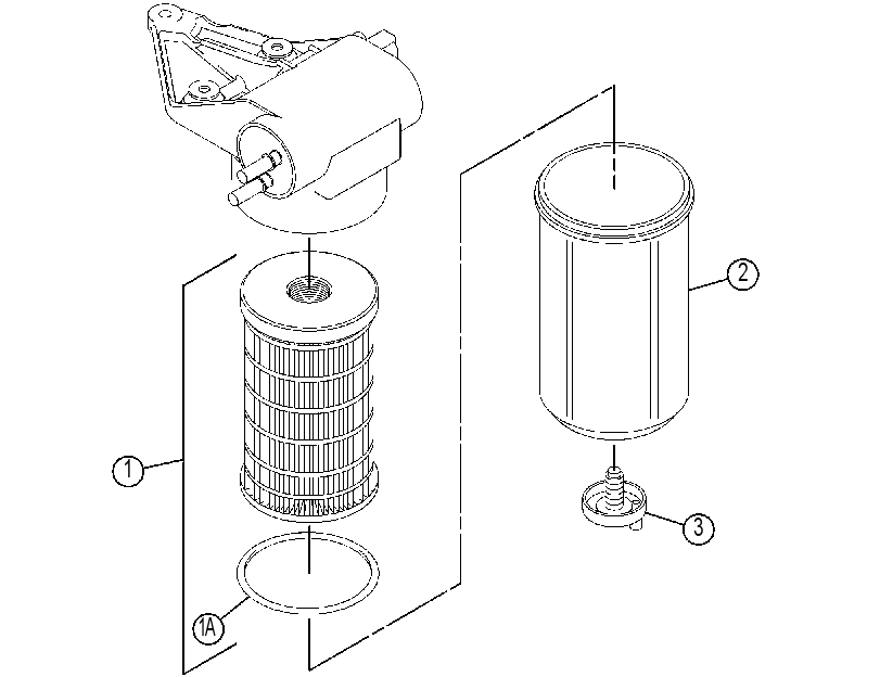 FILTER AS-FUEL 3505172 CAT