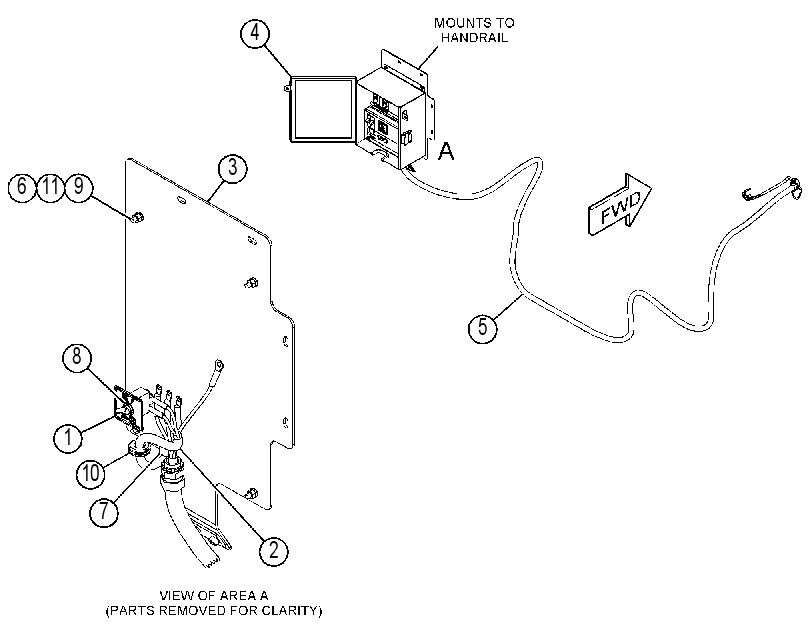 WIRING GP-POWER RECEPTACLE 4500562 CAT