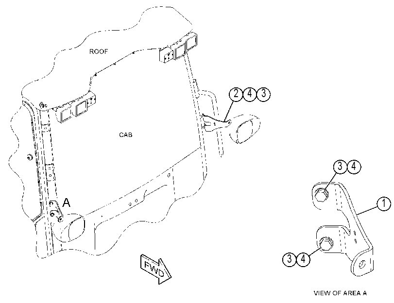 MOUNTING GP-LIGHTING 4252068 CAT