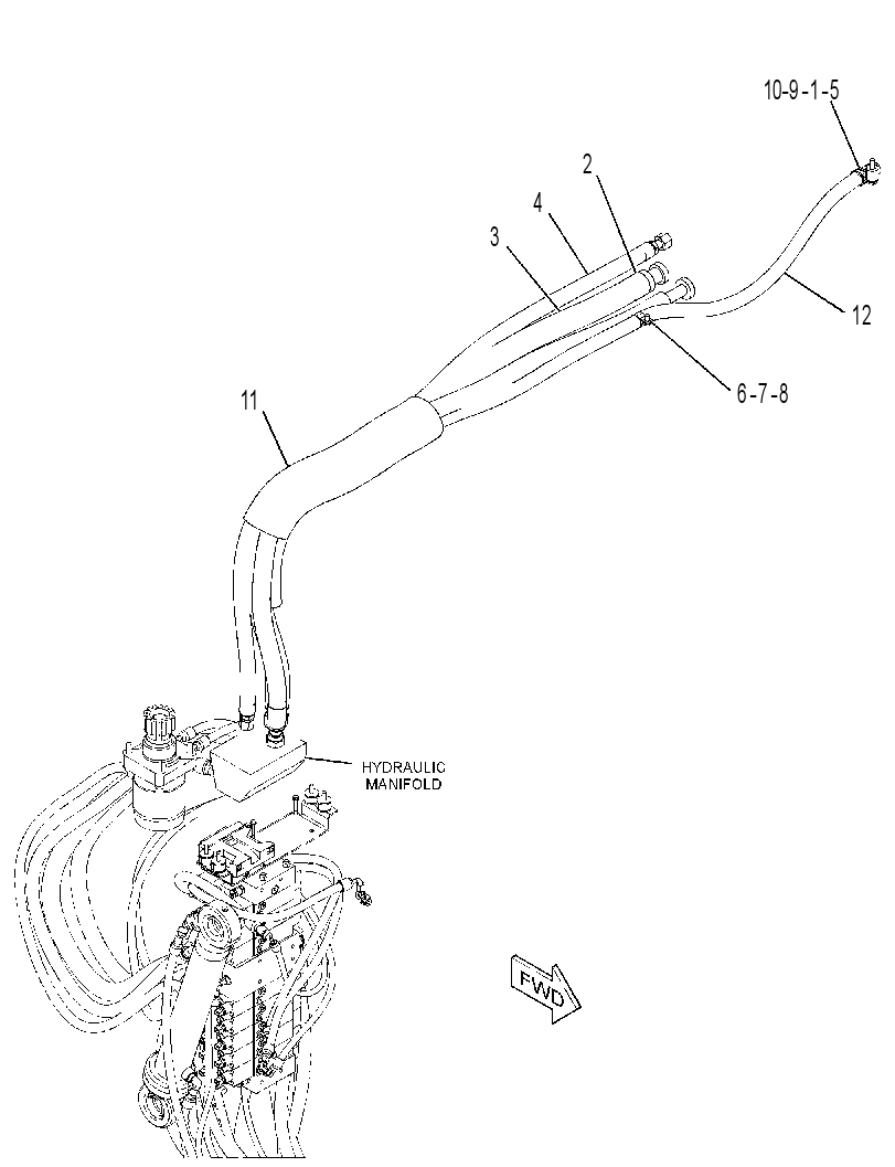 LINES GP-WORK TOOL 4416043 CAT