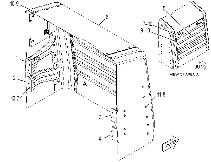 COWLING GP 3656832 CAT