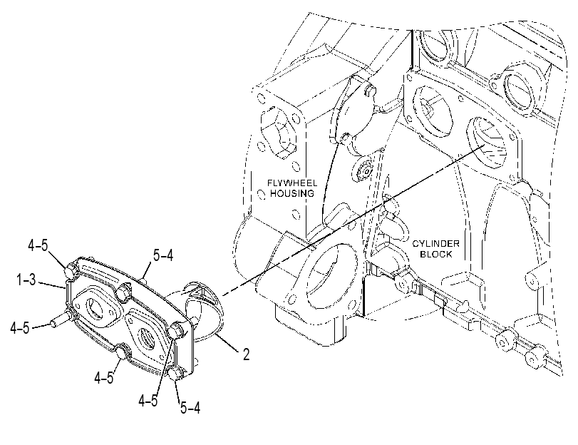 MANIFOLD GP-WATER 4445474 CAT
