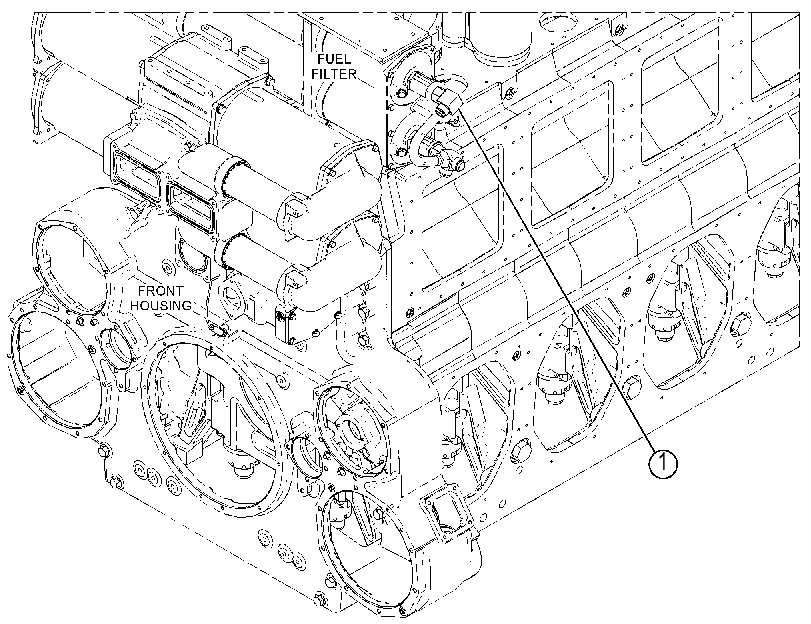 FITTING GP-FUEL FILTER 4566690 CAT