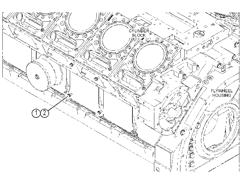 FASTENER GP-CRANKSHAFT COVER 4691688 CAT