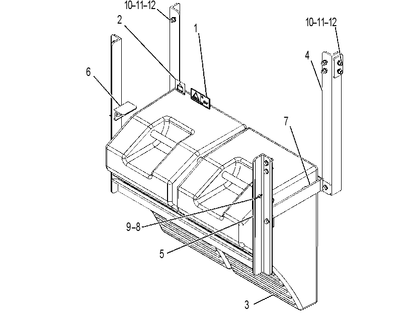 CHOCK GP-WHEEL 4685946 CAT