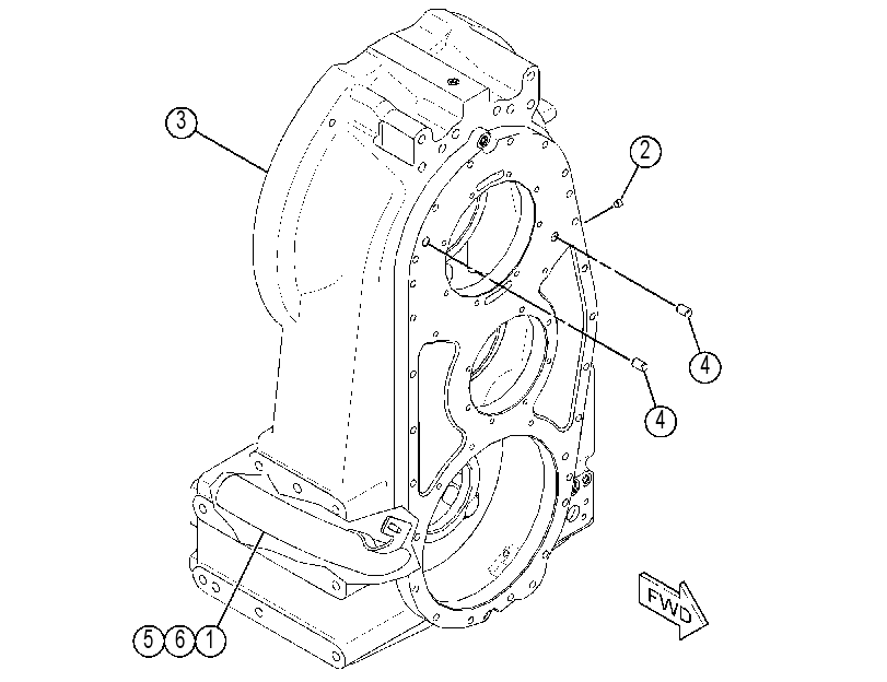 CASE AS-TRANSFER GEAR 4609227 CAT