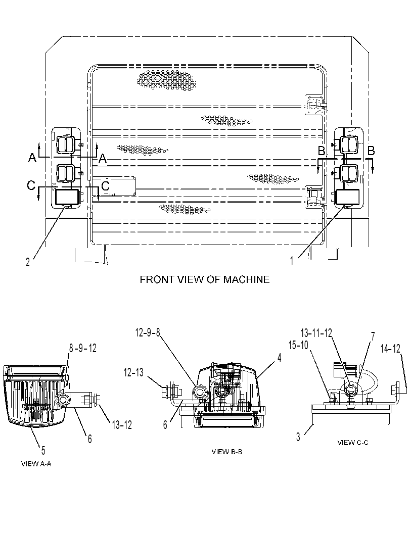 LIGHTING GP-FRONT 4602515 CAT