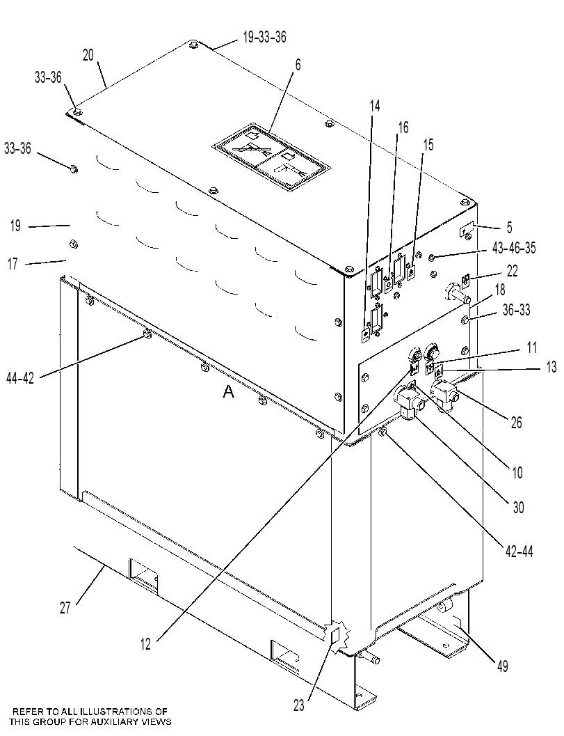 CABINET GP-CONTROL 3742499 CAT