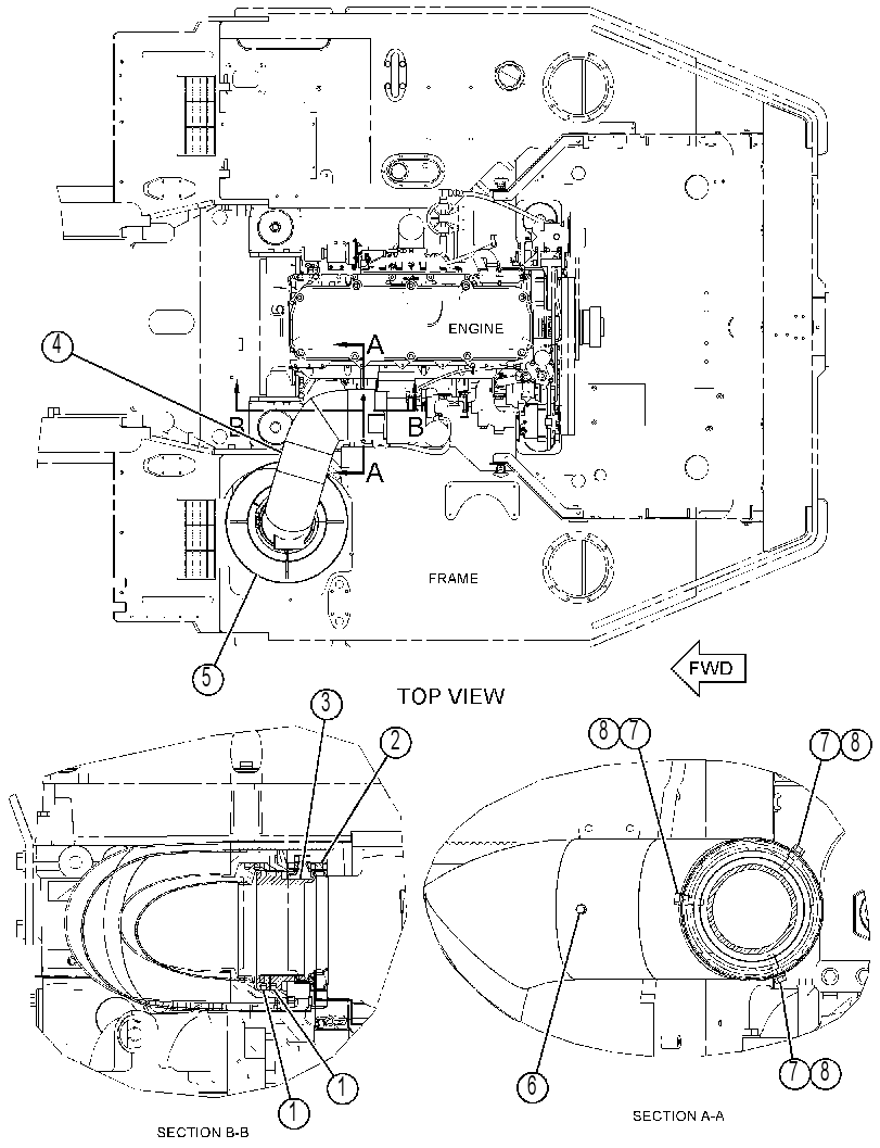EXHAUST GP-PURIFIER 4372553 CAT