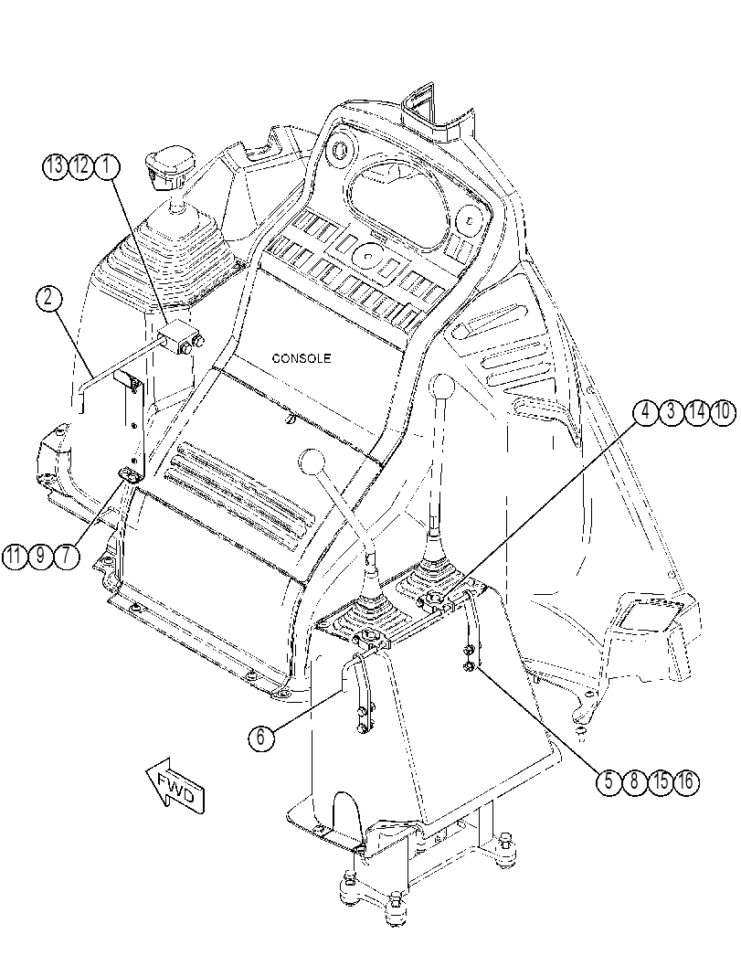 CONTROL GP-HYDRAULIC LOCKOUT 3980842 CAT