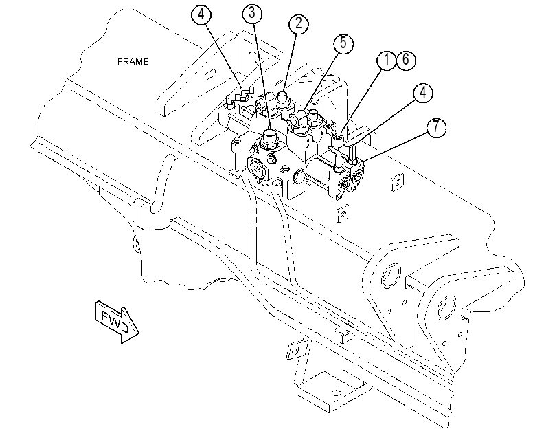 VALVE & MTG GP-STABILIZER 4630704 CAT