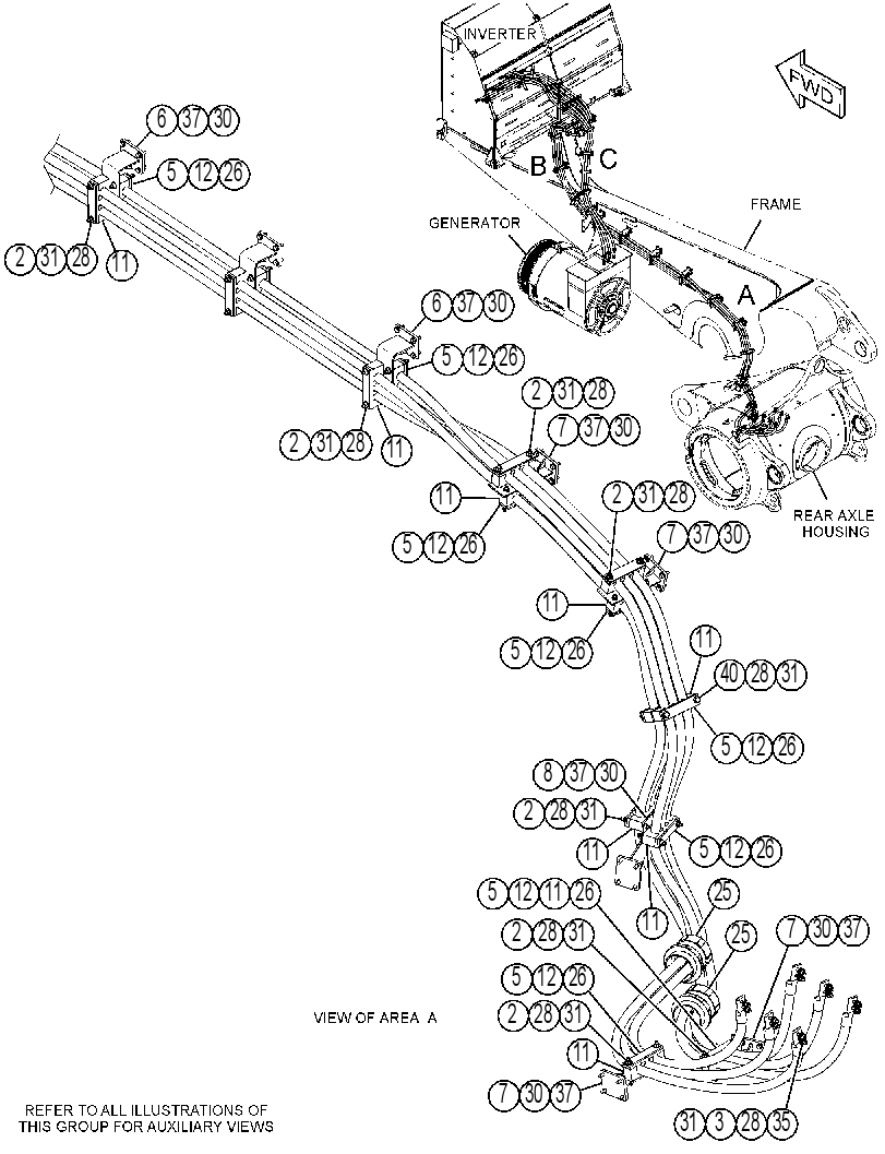 WIRING GP-ELECTRIC DRIVE 4573288 CAT
