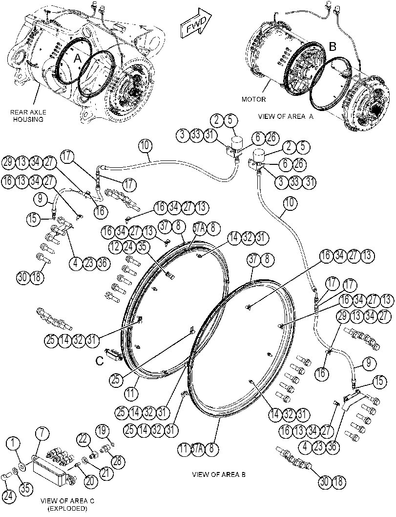 MOUNTING GP-MOTOR 4479248 CAT