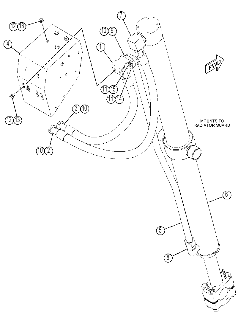 CYLINDER & LINES GP 3739494 CAT
