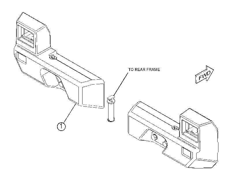COUNTERWEIGHT AR 4340716 CAT