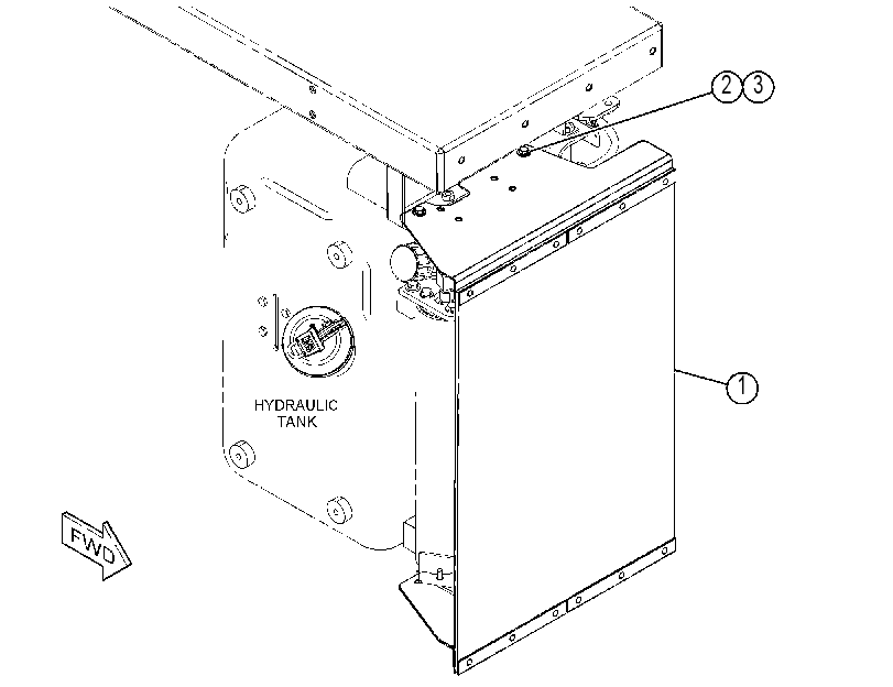 GUARD GP-HYDRAULIC TANK 4475688 CAT