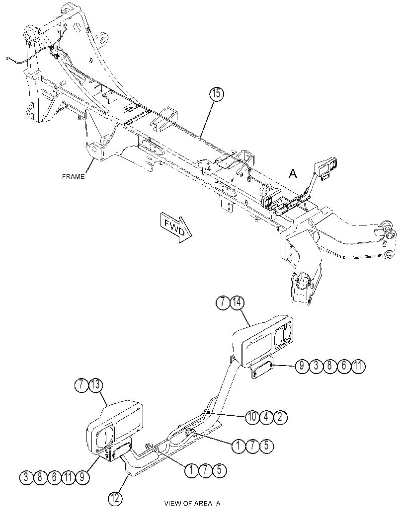 LIGHTING GP-FRONT 4630622 CAT