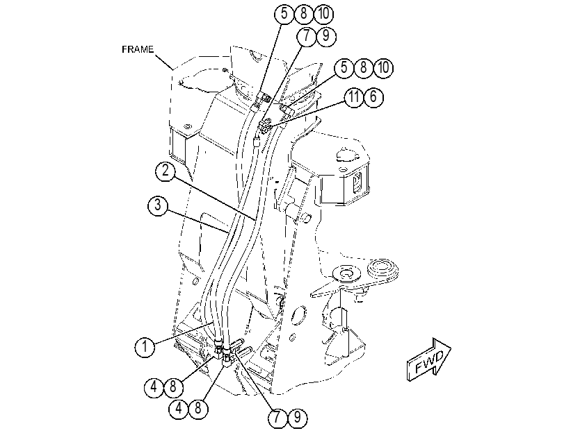 LINES GP-WORK TOOL 4601529 CAT
