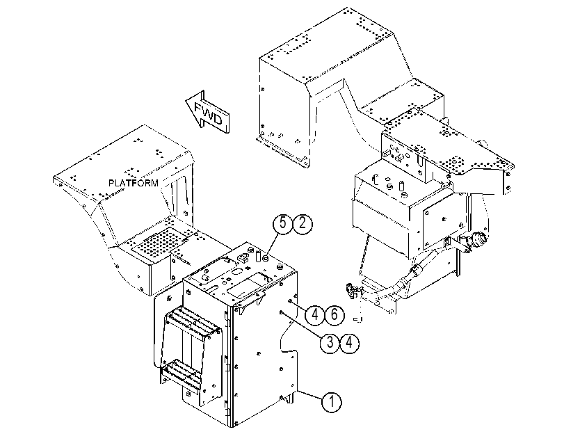 SUPPORT GP-PLATFORM 3935077 CAT