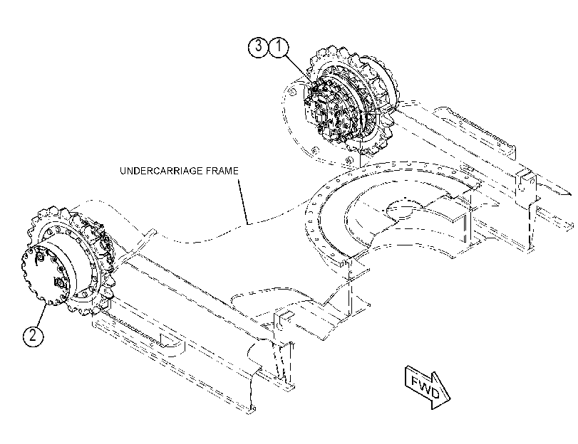 DRIVE & MOUNTING GP-FINAL 4504253 CAT