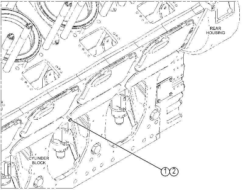 Крепёж крышки 4628266 CAT