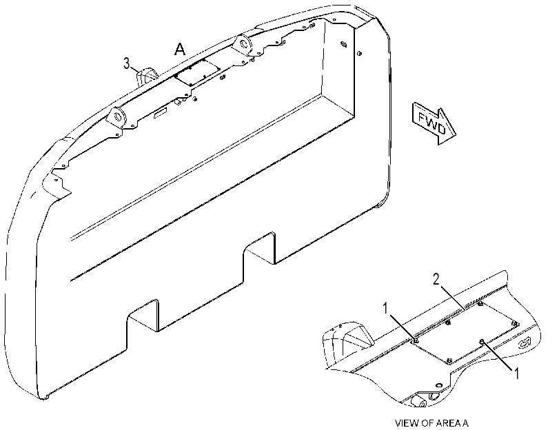 COUNTERWEIGHT AS 4382485 CAT