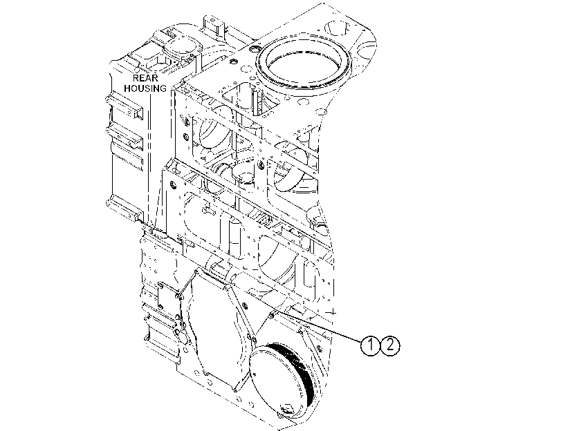 FASTENER GP-CRANKSHAFT COVER 4590521 CAT