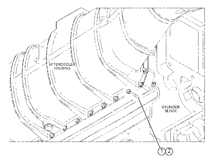 FASTENER GP-AFTERCOOLER 4591301 CAT