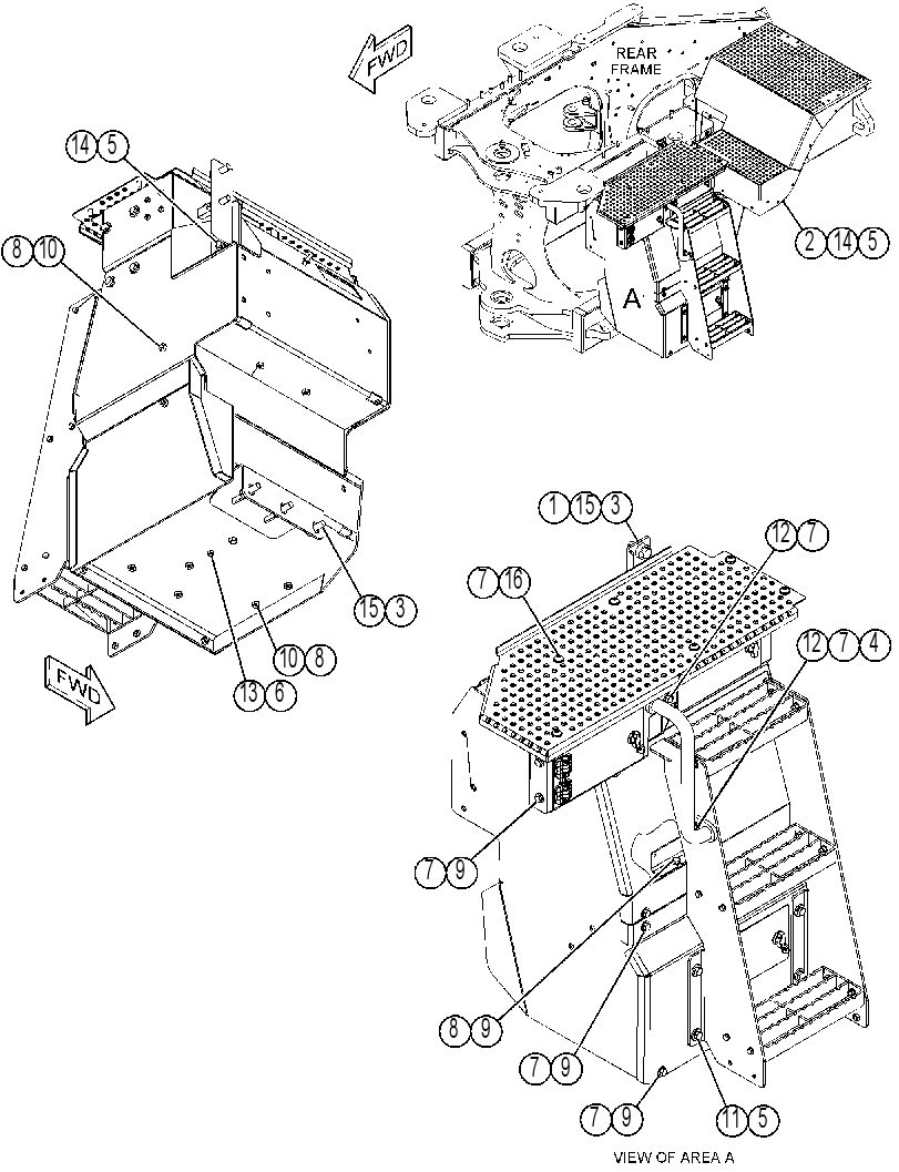 PLATFORM GP-SERVICE 4335269 CAT