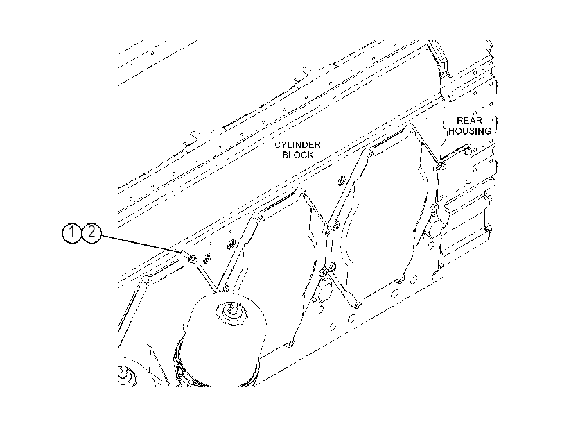 FASTENER GP-CRANKSHAFT COVER 4590522 CAT
