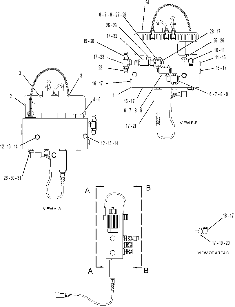 VALVE & MTG GP-BRAKE CONTROL 2912263 CAT