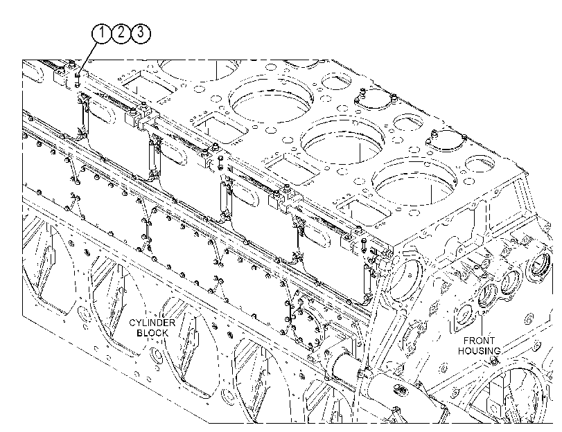 FASTENER GP-FUEL INJ LINES 4573484 CAT