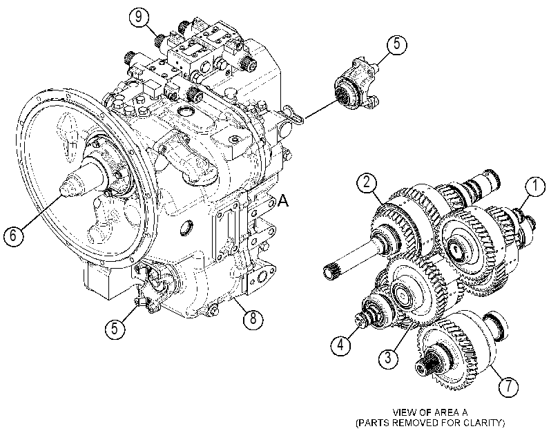 TRANSMISSION GP-POWER SHIFT 4394902 CAT