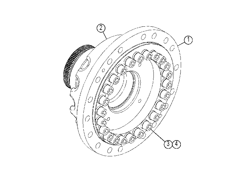 MOUNTING GP-FINAL DRIVE 3558581 CAT