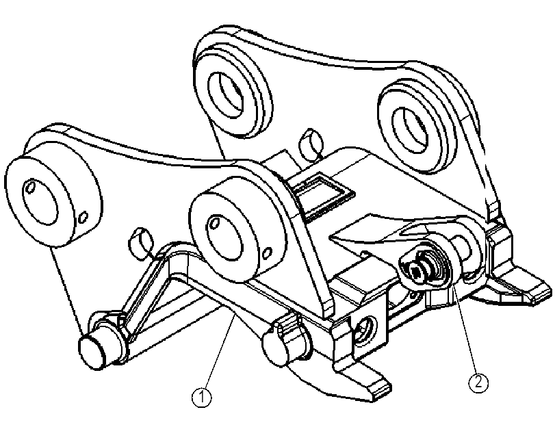 COUPLER AS-QUICK 4595460 CAT