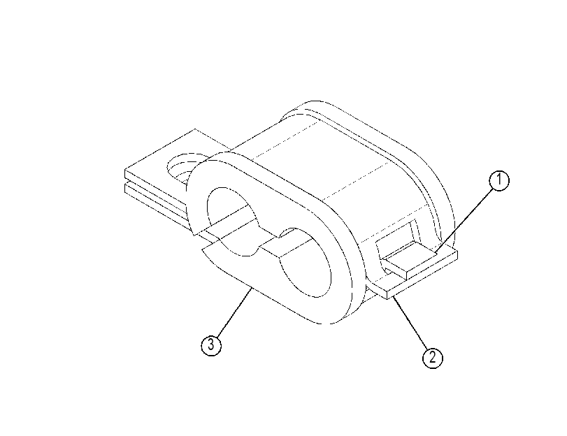 CLAMP GP-HYDRAULIC LINES 4186284 CAT