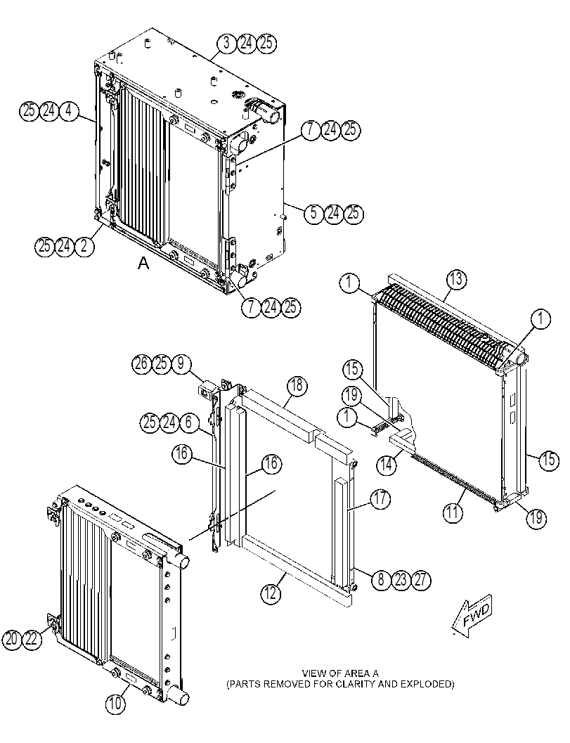 MODULE GP-COOLING 4312107 CAT