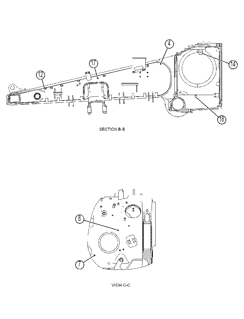CASE & FRAME AS 4669068 CAT