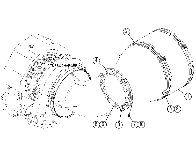 ADAPTER GP-AIR INLET 4550948 CAT