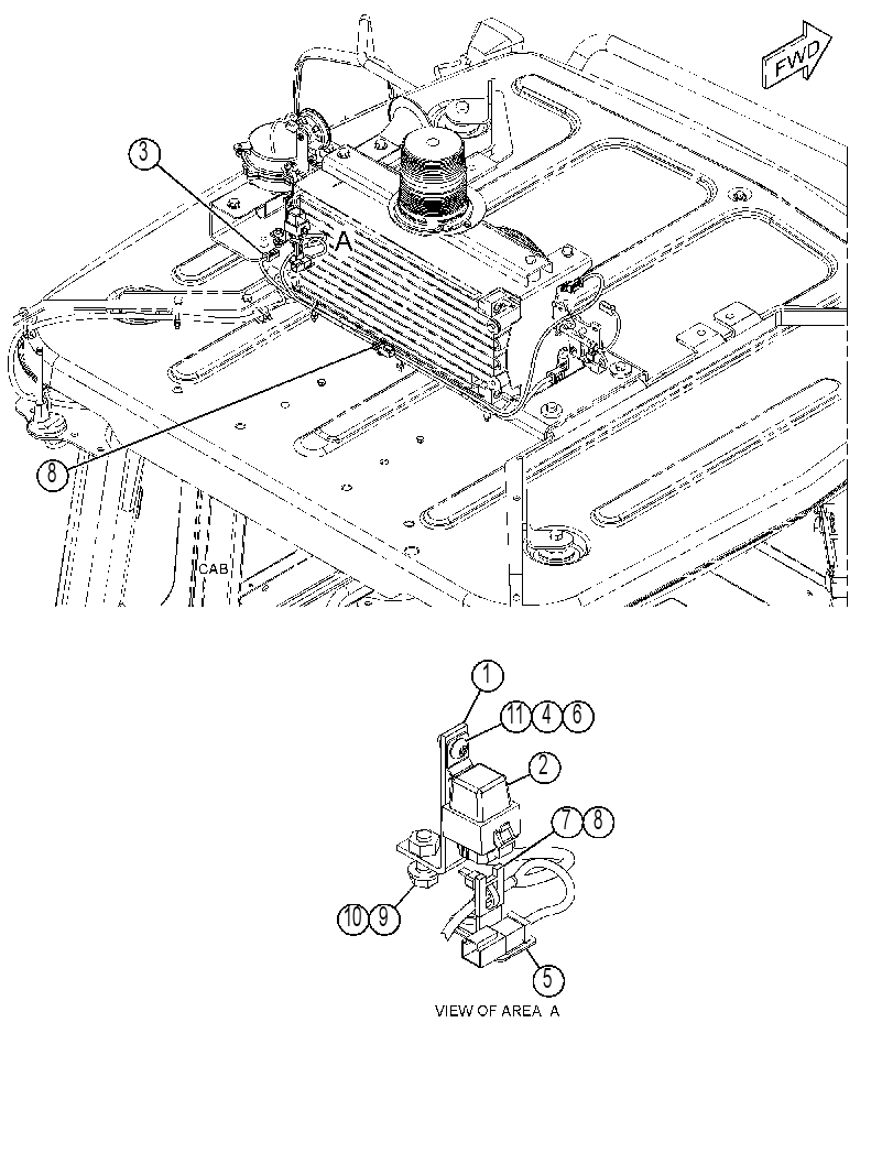 WIRING GP-HORN 4626826 CAT