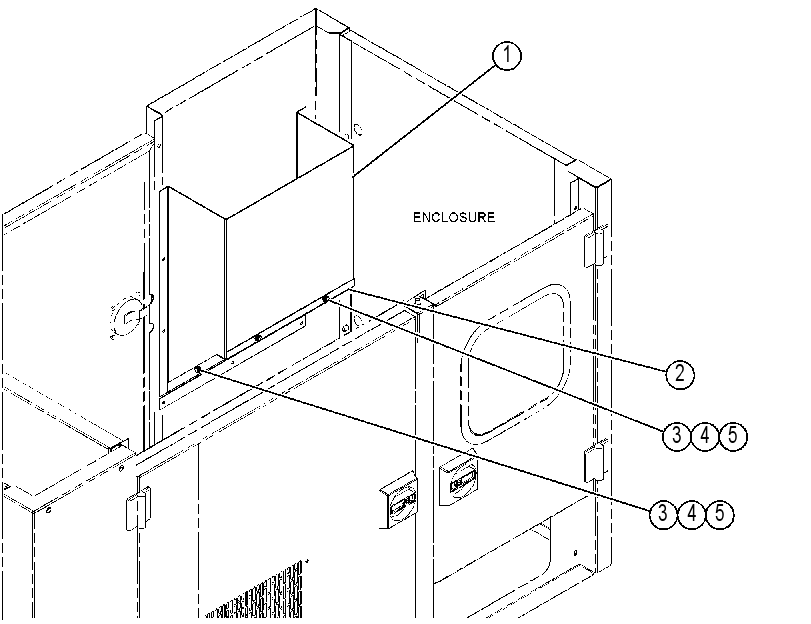 DUCT GP-ENCLOSURE 4489839 CAT