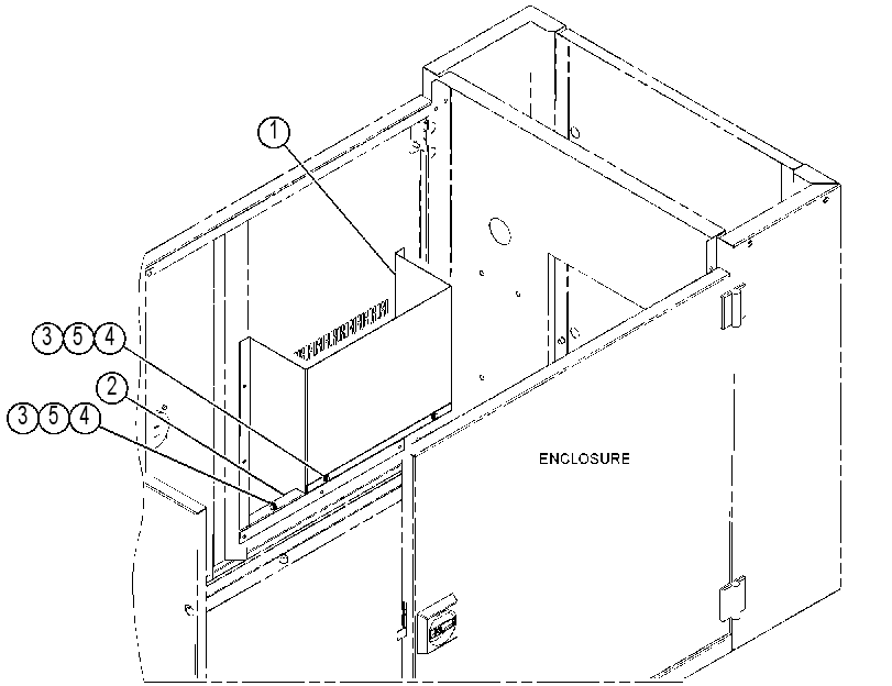 DUCT GP-ENCLOSURE 4489830 CAT