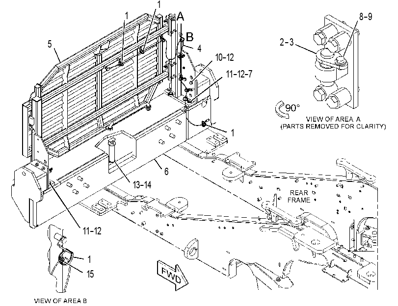 GUARD AR-REAR 4231454 CAT